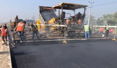 वर्षा सकिएपछि मुग्लिन-मलेखु सडकको काम थालियो