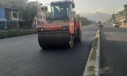 पोखरा–मुग्लिन सडकः पश्चिम खण्डको १८ किलोमिटर कालोपत्र