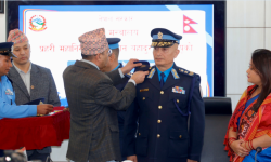 प्रहरीको मनोबल बढाउँदै जनअपेक्षा पूरा गर्ने नवनियुक्त प्रहरी महानिरीक्षक कार्कीको प्रतिबद्धता