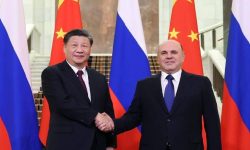 चिनियाँ राष्ट्रपति सी र रूसी प्रधानमन्त्री मिखाइल मिशुस्टिन बीच बेइजिङमा भेटवार्ता