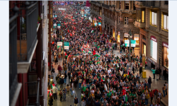 स्पेनमा ५० हजार दर्शकबीच प्यालेस्टिनी टोलीको मैत्रीपूर्ण खेल