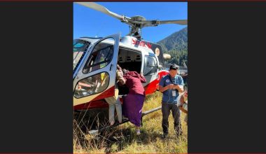 उत्तरी गोरखाबाट सुत्केरी र शिशुको उद्धार