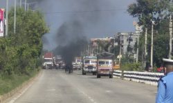 सिमरामा जेन-जीको प्रदर्शन, प्रशासनले आज पनि लगायो कर्फ्यू