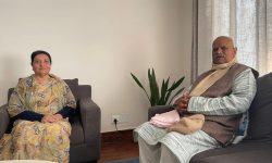 पूर्वराष्ट्रपतिद्वय यादव र भण्डारीबीच भेटवार्ता