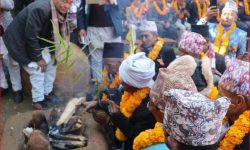 राष्ट्रिय महाधिवेशनका लागि दुमी किरात राईहरु खोटाङको खार्मीमा