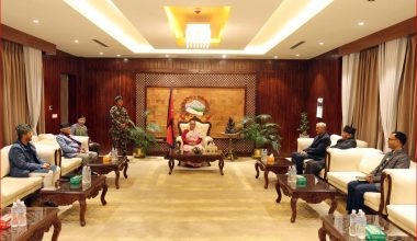 निर्वाचनमा सहभागी हुने प्रमुख दलका शीर्ष नेताहरूको प्रतिबद्धता