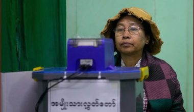 म्यान्मामा सेनाले सत्ता कब्जा गरेपछि पहिलो पटक निर्वाचन