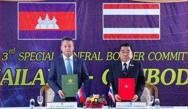 थाइल्यान्ड–कम्बोडिया सीमा युद्धविराम