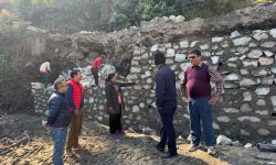 सांसदले भत्काए मापदण्डभन्दा कम चौडाइको कल्भर्ट पर्खाल