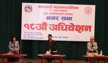 नगरसभाको १८औं अधिवेशन, नौवटा कार्यसूचीका प्रस्ताव पेस