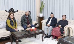 सभापति देउवा र अध्यक्ष ओलीबीच भेटवार्ता