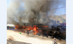 मार्तडीमा आगलागी, करोडौँको क्षति