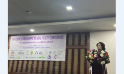 मानसिक स्वास्थ्य सुधारका लागि मनोपरामर्शसँगै आध्यात्मिक जीवनशैली उपयोगी हुन्छ : स्वास्थ्यमन्त्री डा गौतम