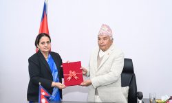 राष्ट्रपतिसमक्ष महान्यायाधिवक्ता कार्यालयको वार्षिक प्रतिवेदन पेस