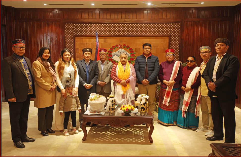 प्रधानमन्त्री कार्कीसँग घेदुङको प्रतिनिधिमण्डल भेट