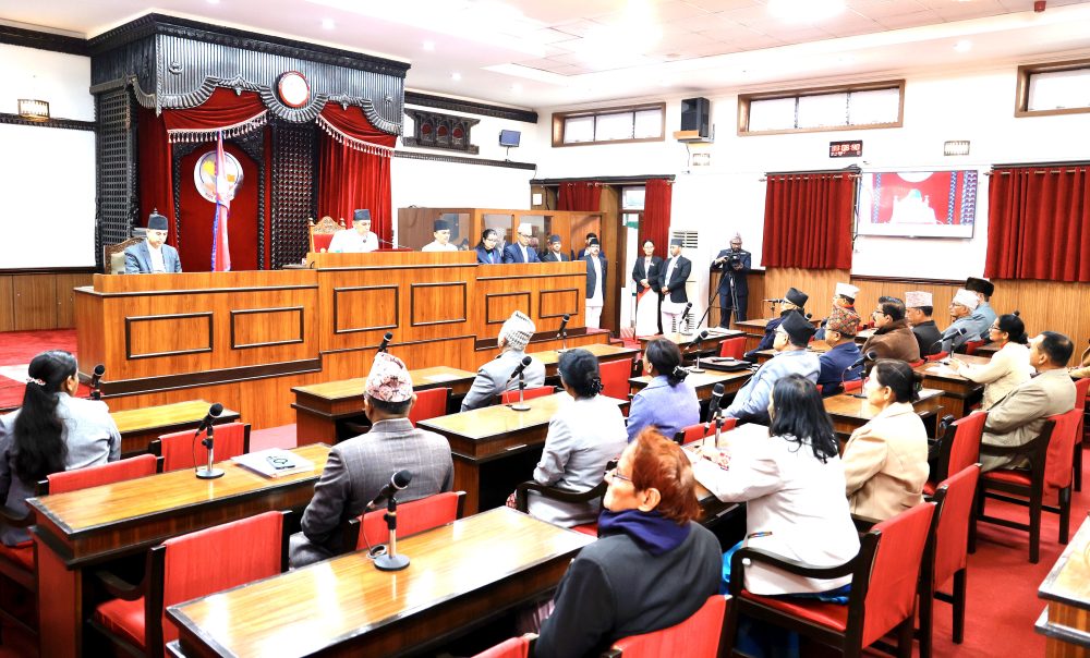 राष्ट्रियसभाको १९औं अधिवेशन सुरु