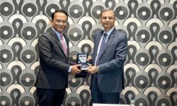 गभर्नर पौडेल र आरबीआईका गभर्नर मलहोत्राबीच भेटवार्ता