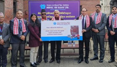 नेपाल एसबीआई बैंकद्वारा समाज कल्याण केन्द्र बृद्धाश्रममा सामाजिक उत्तरदायित्व कार्यक्रम संचालन