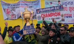 ‘प्रभुराम राई आमन्त्रित फुटबल कप–२०८२’को उपाधि नेर्पा स्पोर्ट्सलाई