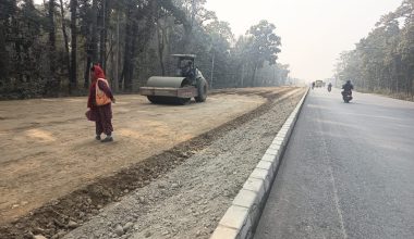 ‘एसियन हाइवे’ निर्माण दुई वर्षमा ३५ प्रतिशत