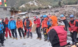 पर्यटन बोर्डद्वारा मनाङमा सातौं आइस क्लाइम्बिङ तालिम सुरु