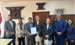 परराष्ट्रमन्त्री बालानन्द शर्मासँग भेट