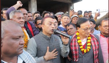 सर्लाही पुगेका सभापति थापाले भने- म मधेस बुझ्न आएको हुँ