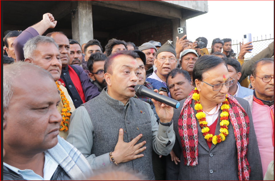 सर्लाही पुगेका सभापति थापाले भने- म मधेस बुझ्न आएको हुँ