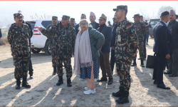 दूतमार्गमा प्रधानमन्त्रीको निरीक्षण : धाार्मिक विश्वास र सम्पदालाई असर नपार्न निर्देशन