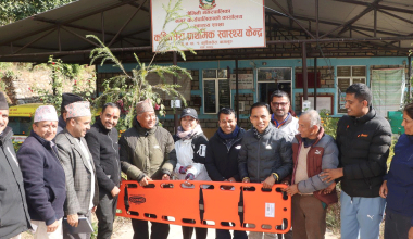 बागलुङका ४९ स्वास्थ्य संस्थालाई स्वास्थ्य सामग्री सहयोग