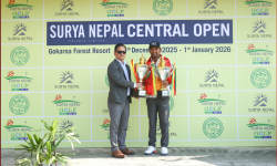 एमेच्योर राहुल सूर्य नेपाल सेन्ट्रल ओपनको उपाधि रक्षा गर्न सफल, प्रो जयराम १४ स्ट्रोकले पराजित
