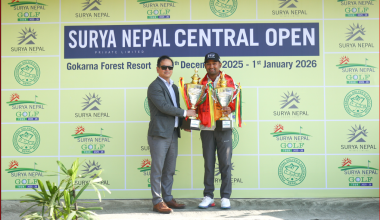 एमेच्योर राहुल सूर्य नेपाल सेन्ट्रल ओपनको उपाधि रक्षा गर्न सफल, प्रो जयराम १४ स्ट्रोकले पराजित