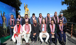 चन्द्रागिरिबाट सर्जकहरुले यसरी सम्झिए पृथ्वीनारायण शाहलाई