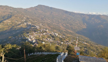 दिक्तेल बजारको सडक ढलान सकियो, अब सौन्दर्यकरणको काम