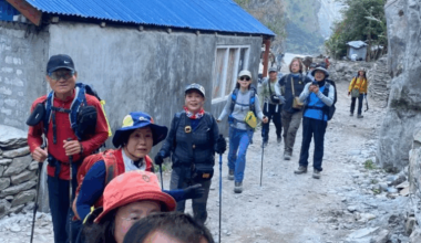 एक वर्षमा १५ हजार विदेशी पर्यटकले गरे मनास्लु भ्रमण