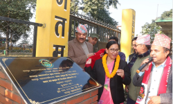 भरतपुरमा बृहत् चक्रपथ उद्घाटन