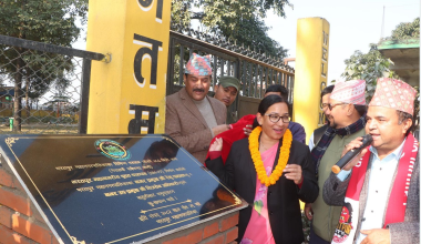 भरतपुरमा बृहत् चक्रपथ उद्घाटन