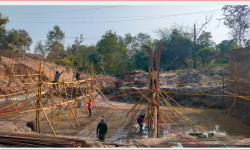 टोटी खोलामा पक्की पुल निर्माण थालियो