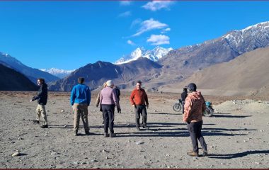 माइनस डिग्री मुस्ताङको चिसोमा निर्वाचन सरगर्मी