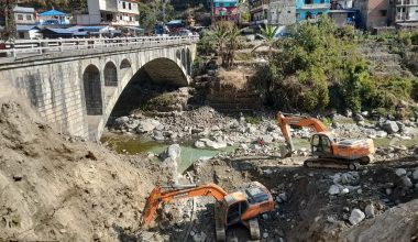 मध्यपहाडी लोकमार्गः ‘आर्क ब्रिज’ निर्माण सुरु