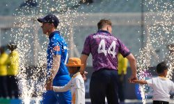 स्कटल्यान्डले इटालीलाई दियो २०८ रनको चुनौती