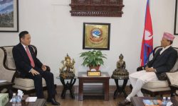 परराष्ट्रमन्त्रीसँग चिनियाँ राजदूतको भेट