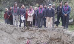 हिस्तानमा वडा कार्यालय भवन निर्माण सुरु