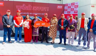 एसमनी ट्रान्सफरमार्फत आइएमई गरेका बद्री लामाले जिते ’टाटा टियागो’ इभी