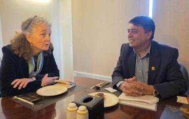 राष्ट्रसंघकी आवासीय संयोजक याहियासँग महासंघका अध्यक्ष ढकालको भेटवार्ता