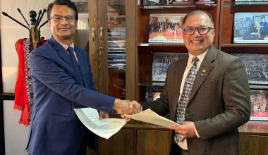 अपर रिचेत हाईड्रो र आरबीबी मर्चेन्टबीच सम्झौंता