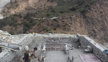 म्याग्दी नदीमाथि तीन सय तीन मिटर लामो झोलङ्गे पुल निर्माण सुरु