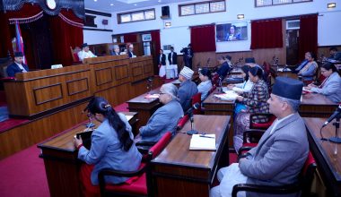 राष्ट्रियसभामा प्रधानमन्त्री कार्कीको पहिलो सम्बोधन : ‘तोकिएको समयमा निष्पक्ष निर्वाचन हुन्छ’