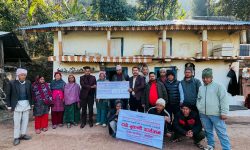 रिलायबल नेपाल लाइफद्वारा बीमितको घरमै गएर दाबी भुक्तानी