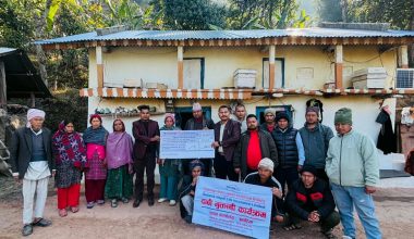 रिलायबल नेपाल लाइफद्वारा बीमितको घरमै गएर दाबी भुक्तानी